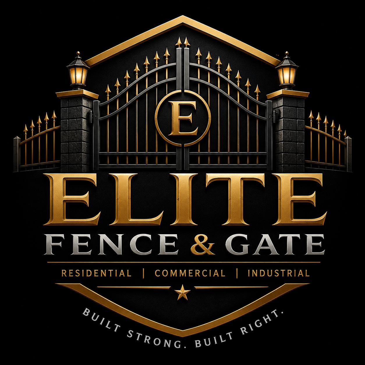 Elite Fence & Gate logo